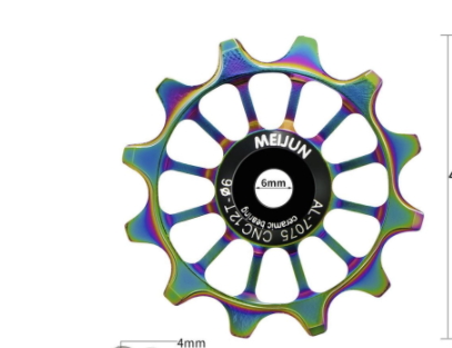 Rear Derailleur Guide Wheel For Bearing Mountain Road Folding Bike