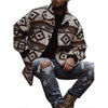 Youth Lapel Fashion Printed Jacket Jacket Men