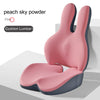 Car Heightening Cushion Backrest Lumber Pad Single Main Driving Thickened Cushion Driving Seat Short Four Seasons Universal