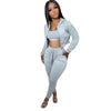 Women's Clothing Sweater Lycra Hooded Sports Suit