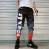 Trendy Gradient Color Trousers Men`